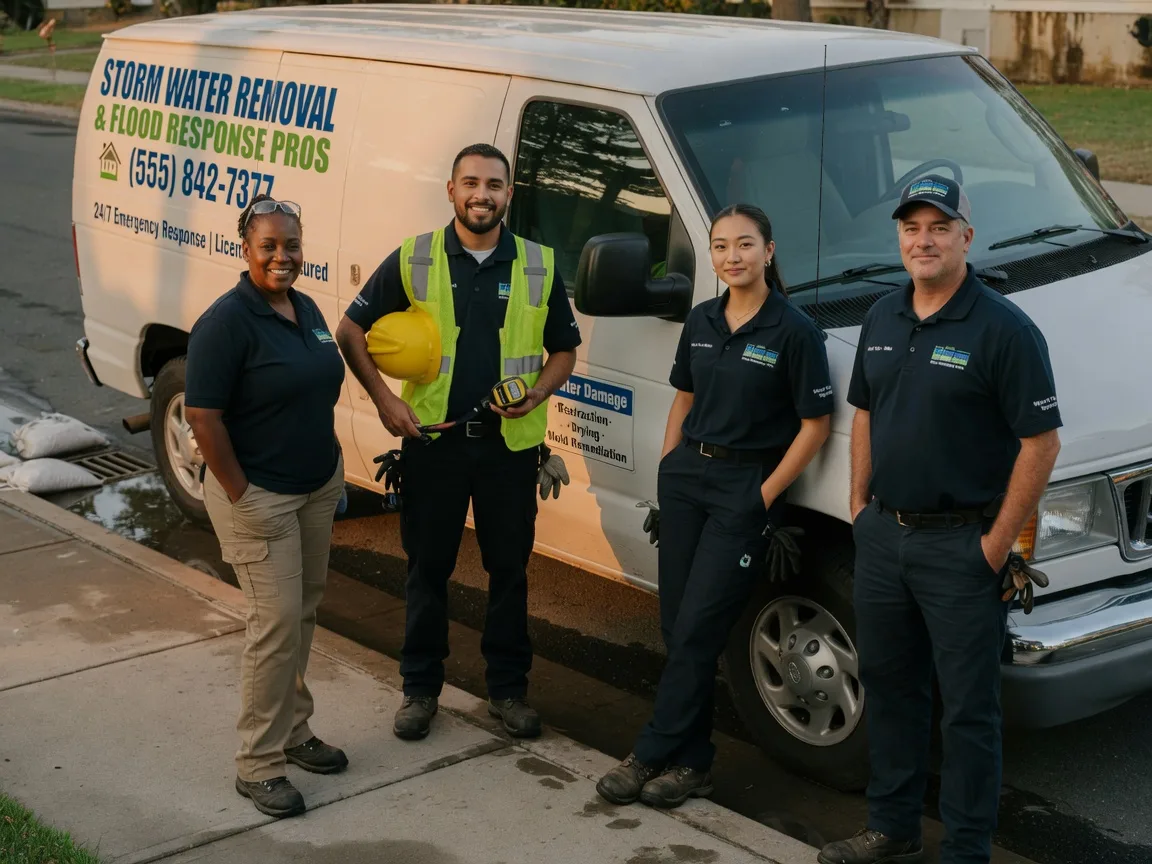 Storm Damage Water Removal company in Hempstead, TX