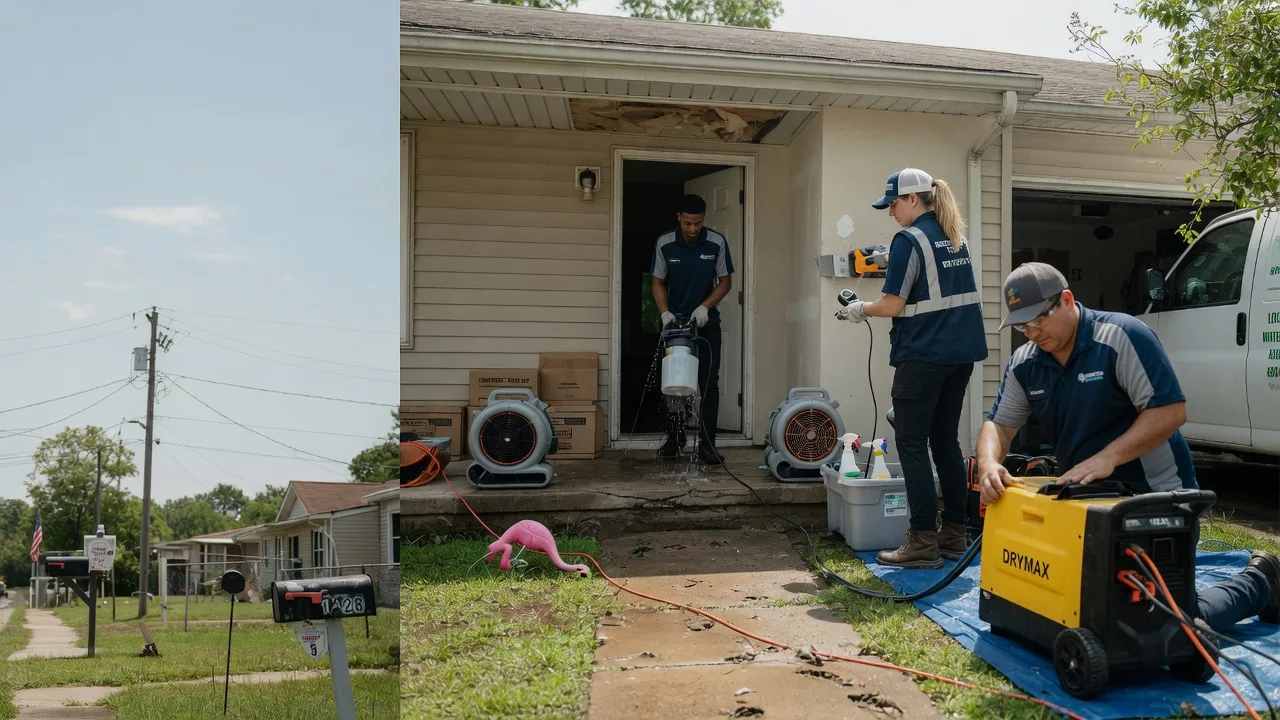 Storm Damage Water Removal in Hempstead, TX near me
